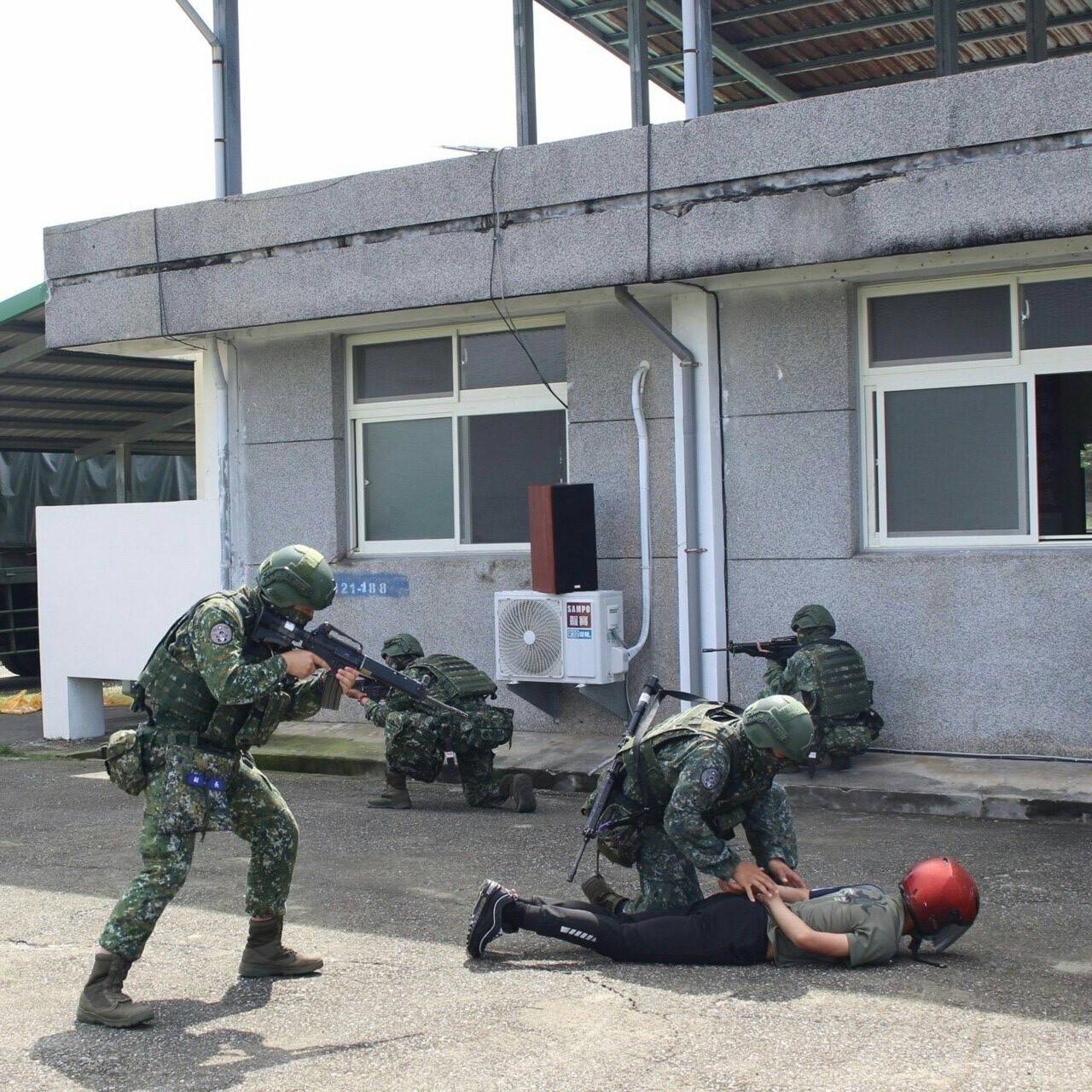 空軍第五聯隊憲兵第五中隊駐地專精期末鑑測